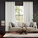 Colorized Averley Snow White Curtains 6380