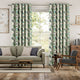 Colorized Kukkia Shamrock Curtains 6429