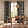 Colorized Paradiso Velvet Charcoal Curtains 6484