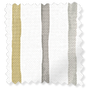 ColorizedSwatch Suki Stripe Gold Curtains sample image 6502