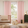 Colorized Suki Stripe Blush Curtains 6498