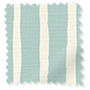 ColorizedSwatch Suki Stripe Duck Egg Curtains sample image 6500