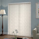 ColorizedZoom Simplicity Linen Ivory Vertical Blind 8088