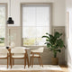 Colorized Solana White Roller Blind 8094
