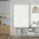 Colorized Amalfi Simply White Vertical Blind 8202