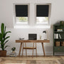 Colorized Elements Jet Black Blackout Blind for VELUX® Windows 8237