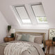 ColorizedZoom Elements Pale Grey Blackout Blind for VELUX® Windows 8238