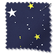 ColorizedSwatch Expressions Starry Night Blackout Blind for VELUX® Windows sample image 8249