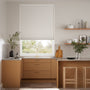 Colorized Electric DuoShade Cordless Grey Thermal Blind 9031