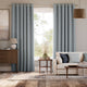 Colorized Giverny Navy Curtains 9083