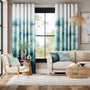 Colorized Nairobi Azure Curtains 9092