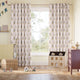 Colorized Minnie On The Move Blush Curtains 9133