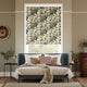 Colorized Twist2Go Bloom Mulberry Roller Blind 9223