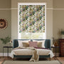 Colorized Twist2Go Bloom Mulberry Roller Blind 9223