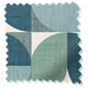 ColorizedSwatch Twist2Go Reno Seafoam Natural Roller Blind sample image 9248