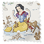 ColorizedSwatch Snow White Blackout Ivory Roller Blind sample image 9285