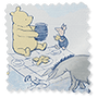 ColorizedSwatch Twist2Go Winnie The Pooh Blackout Toile Blue Roller Blind sample image 9300