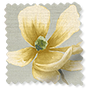 ColorizedSwatch Electric Magnolia Trail Faux Silk Gold Roman Blind sample image 9336