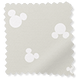 ColorizedSwatch Mickey Spots Mink Roman Blind sample image 9389
