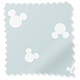 ColorizedSwatch Mickey Spots Sky Blue Roman Blind sample image 9391