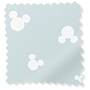 ColorizedSwatch Mickey Spots Sky Blue Roman Blind sample image 9391