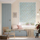 Colorized Mickey & Minnie Blue Roman Blind 9405