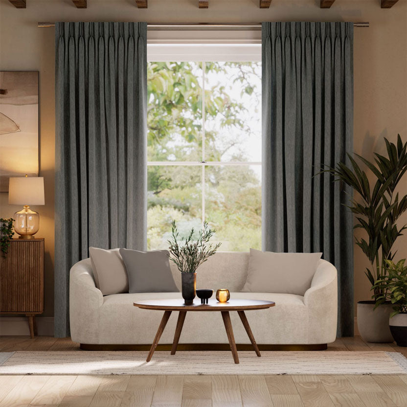 Double Pinch Thermal Curtains