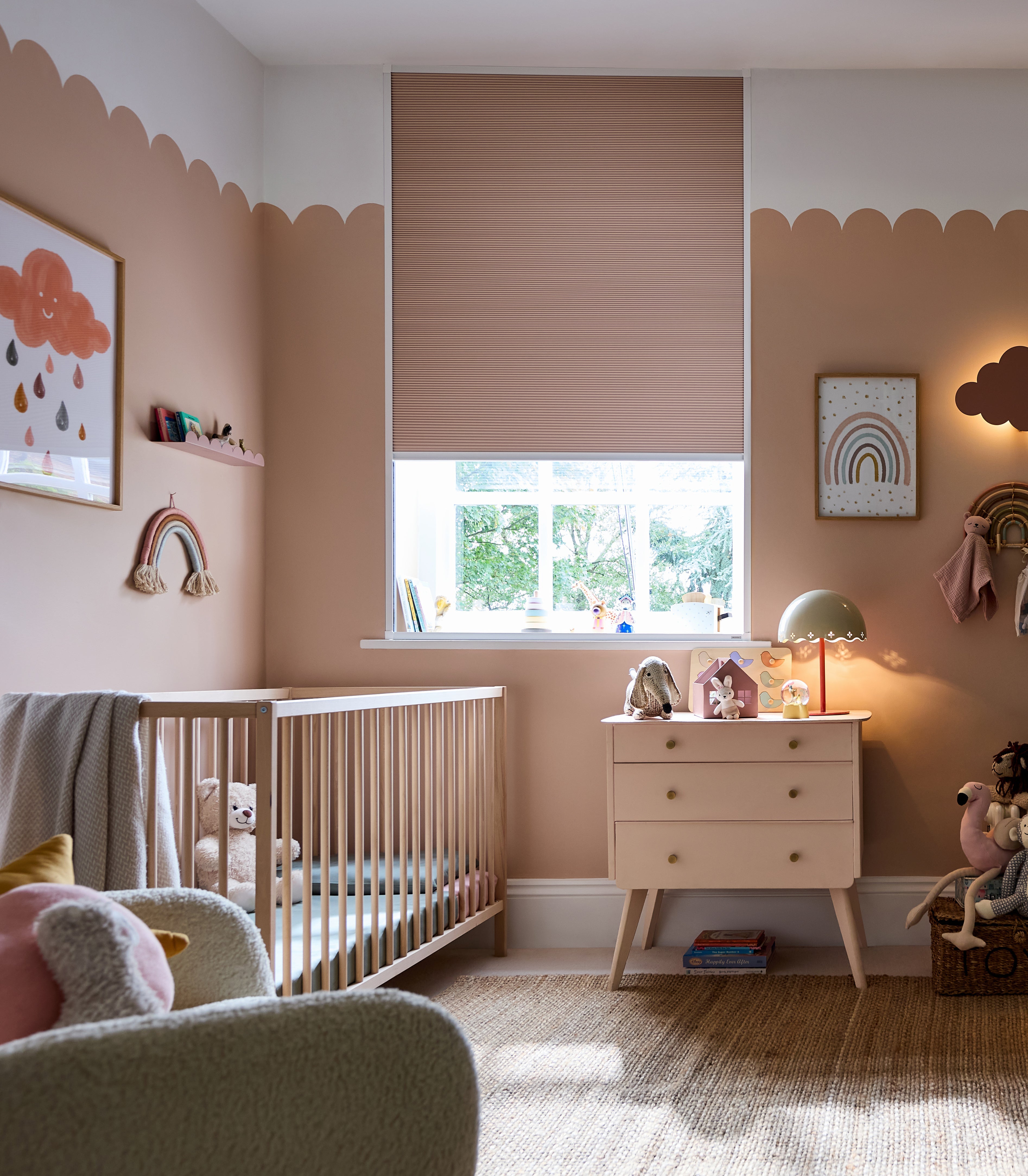 TotalShade Blackout Peach Thermal Blind