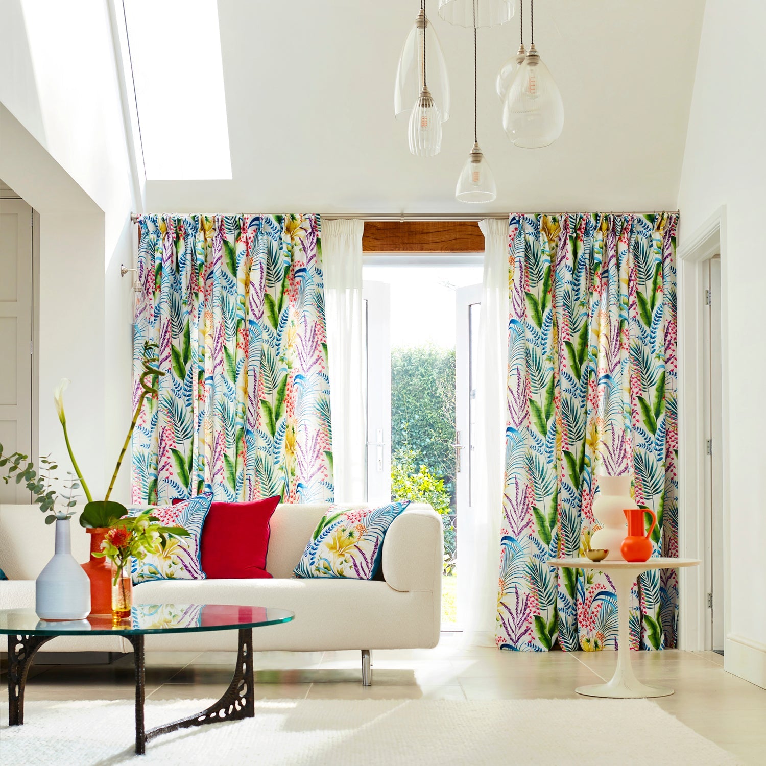 Fun Pattern Curtain Patterned Curtains | Made to Measure Curtains with Patterns | Blinds ...