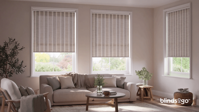 No Drill Roller Blinds