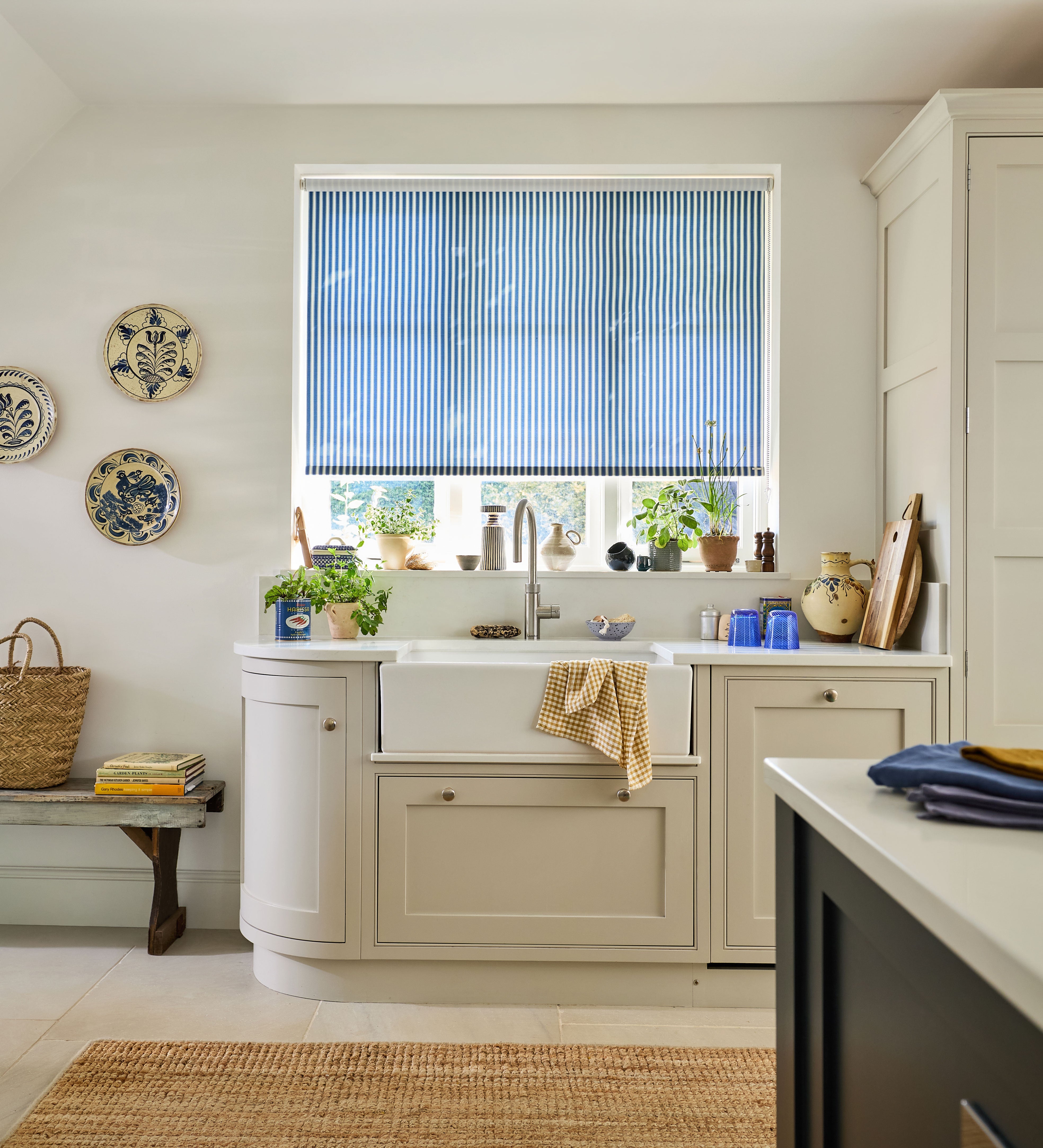 Blue Roller Blinds