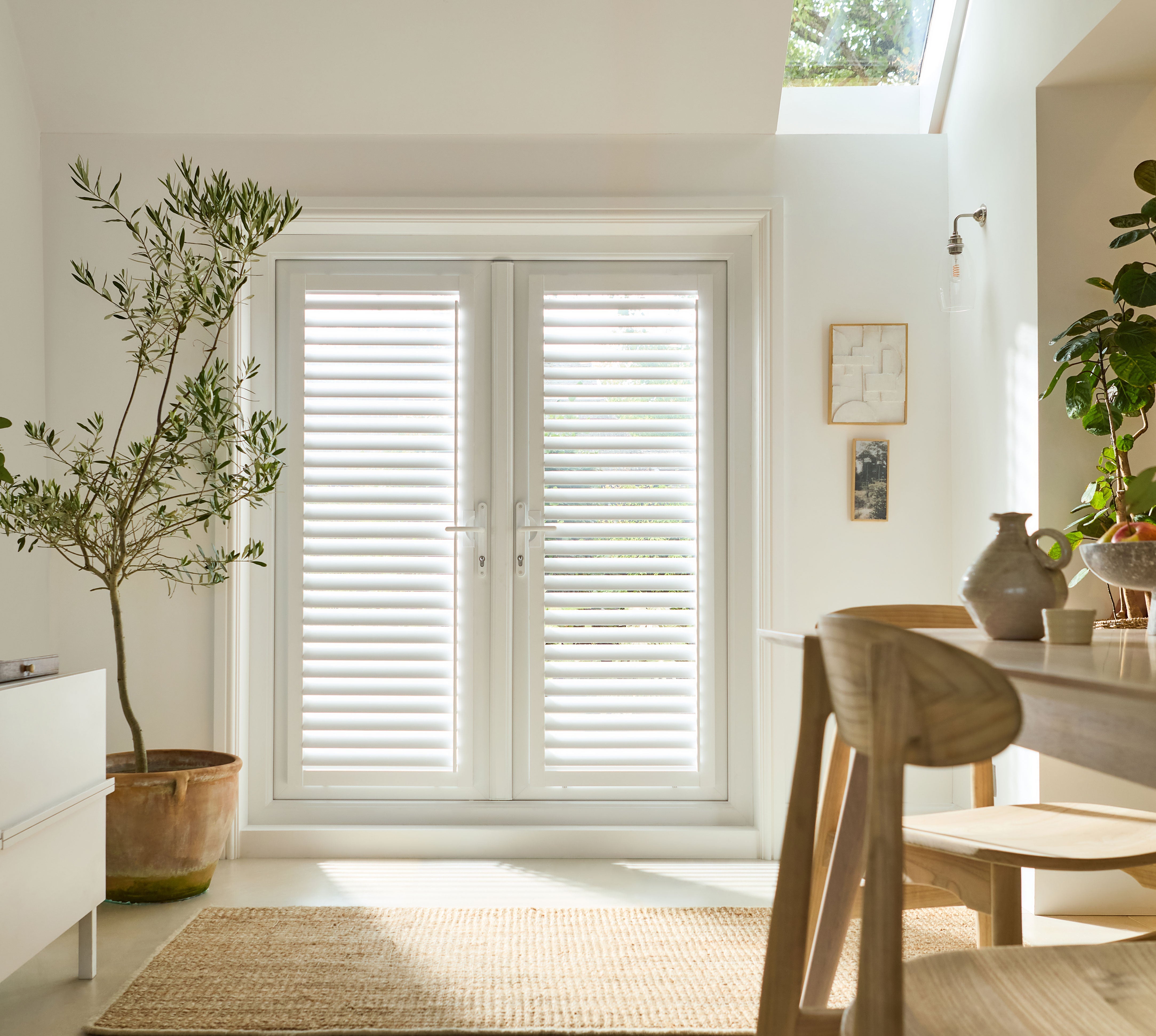 White Shutter Blinds