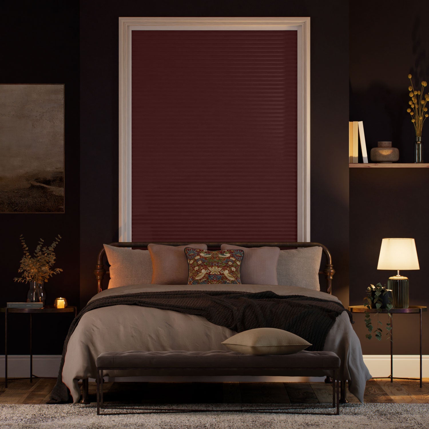 MaxShade Blackout Harissa Thermal Blind