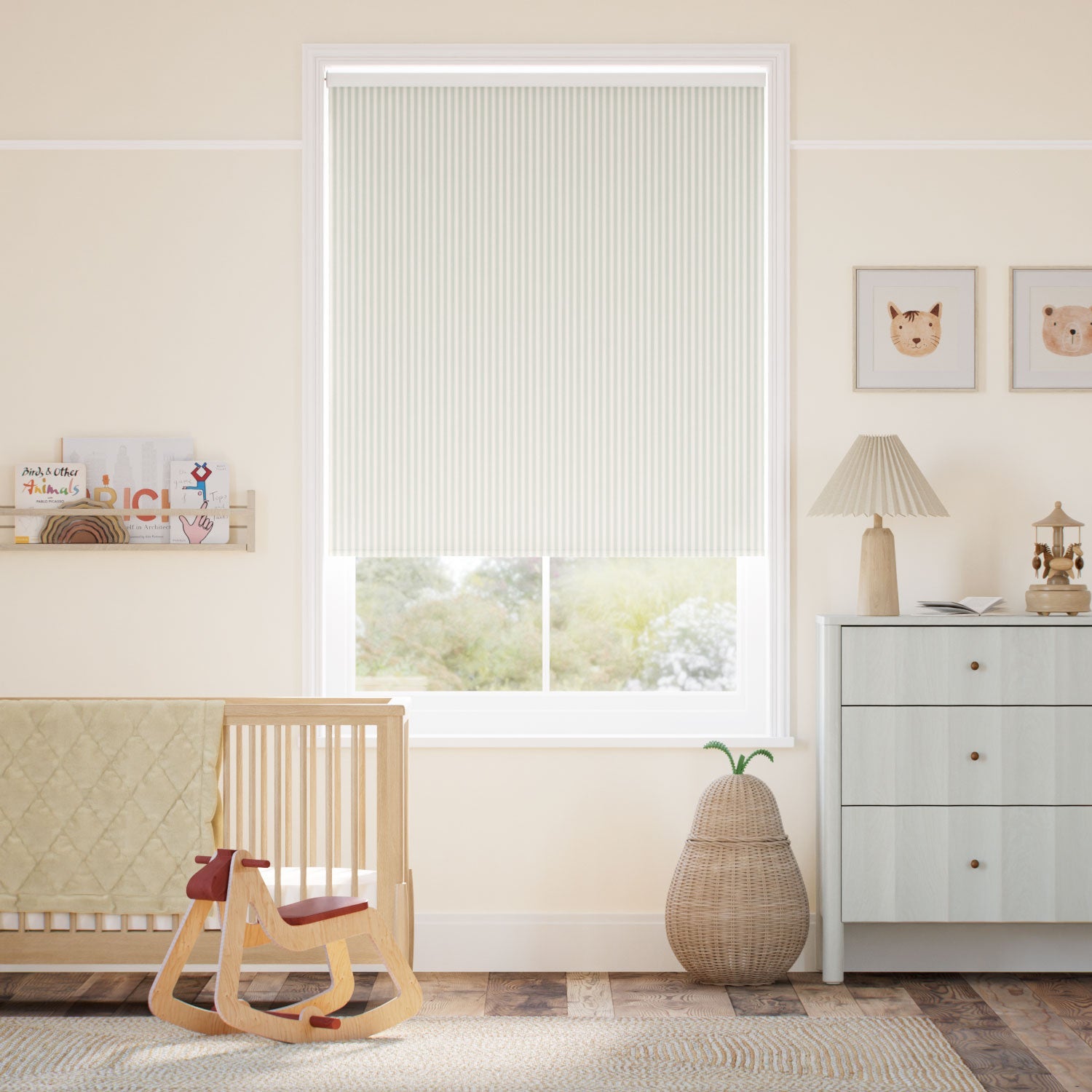 Grey & Silver Children's Blinds