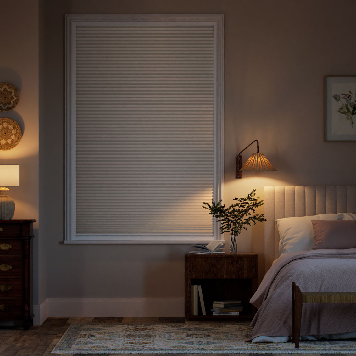 Beige & Natural Blackout Blinds