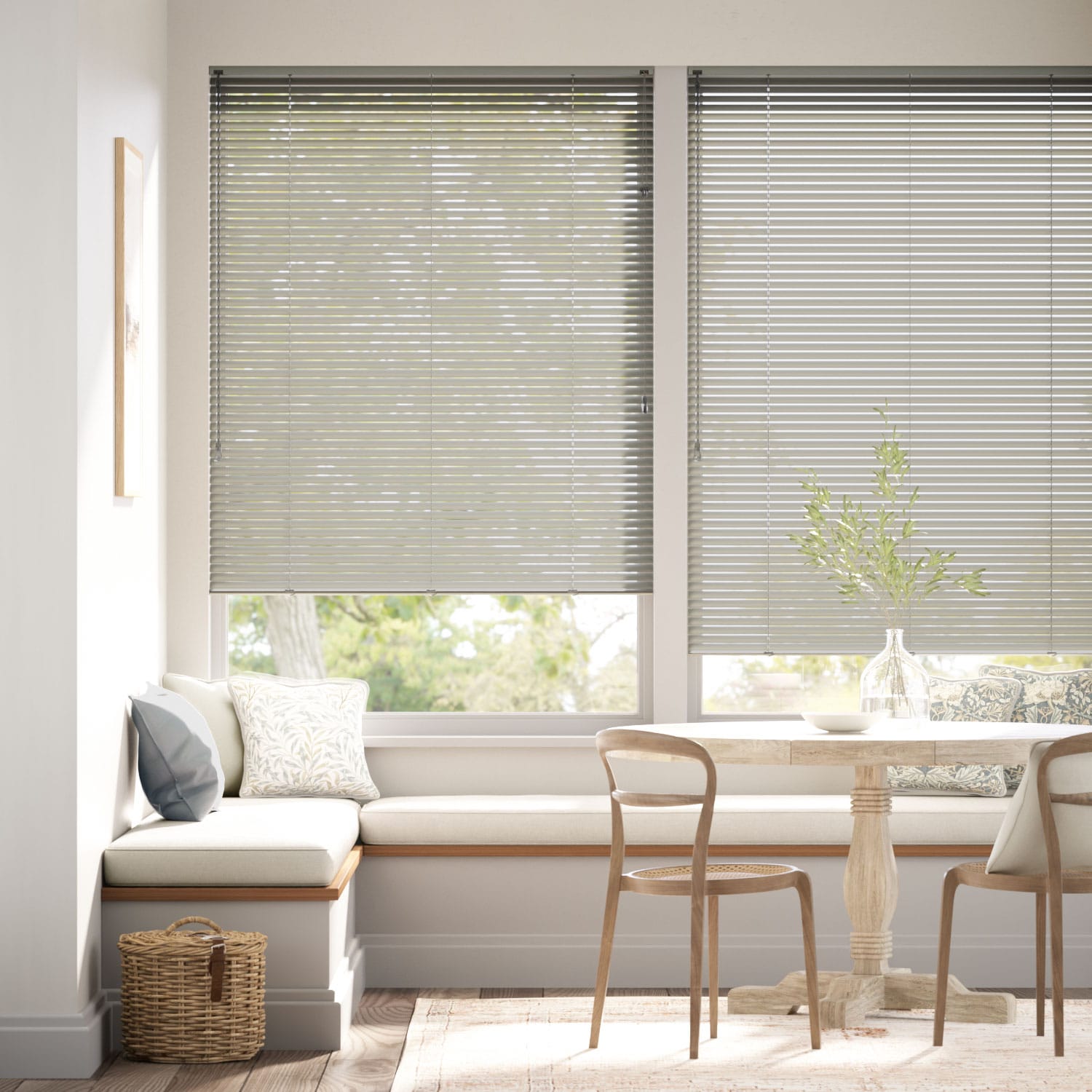Colorized Atelier Pearl Graphite Venetian Blind - 25mm Slat 2253
