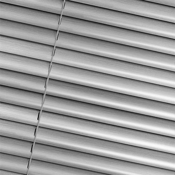 ColorizedPLA Atelier Brushed Titanium Venetian Blind - 25mm Slat 2257