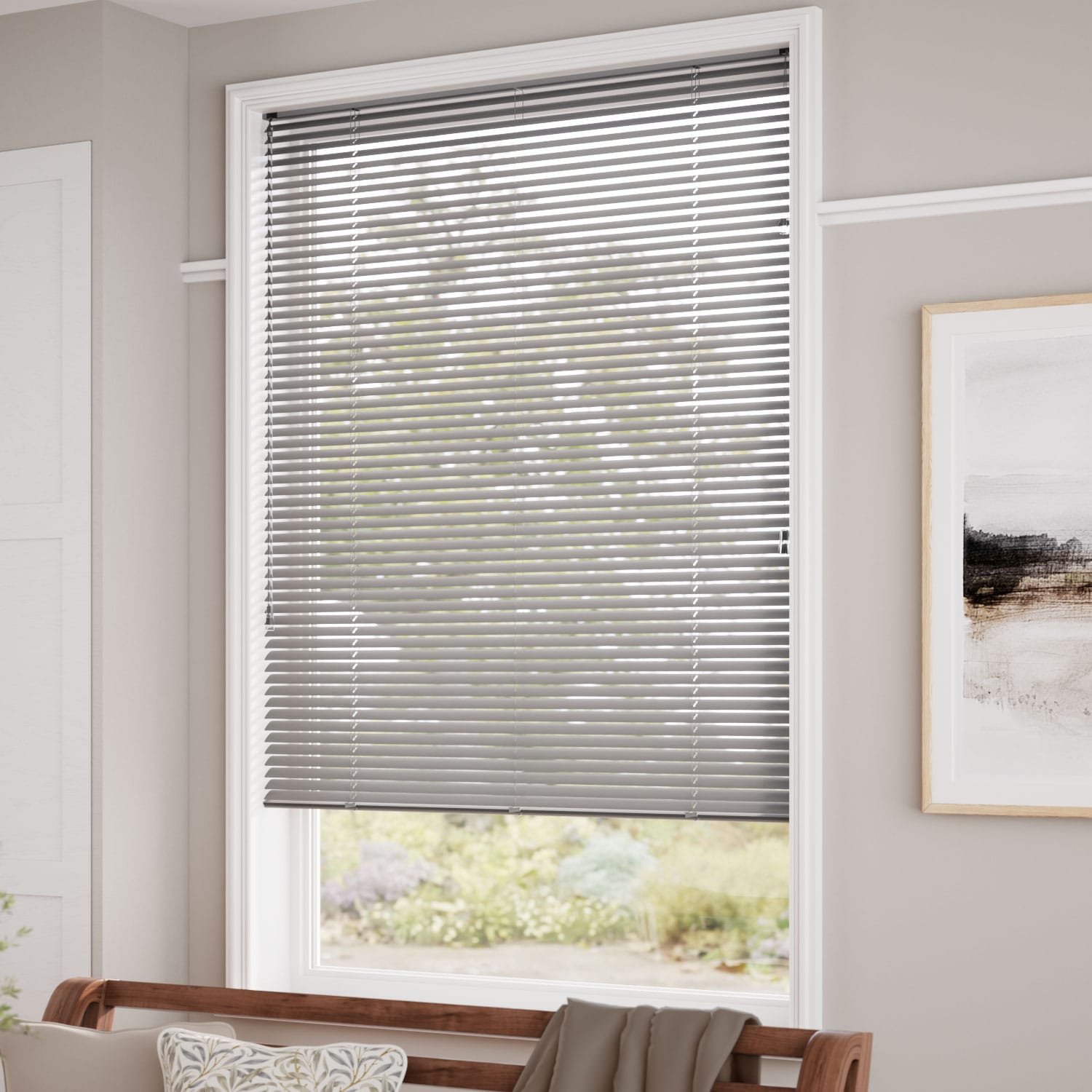 ColorizedZoom Atelier Mid Grey Venetian Blind - 25mm Slat 2252