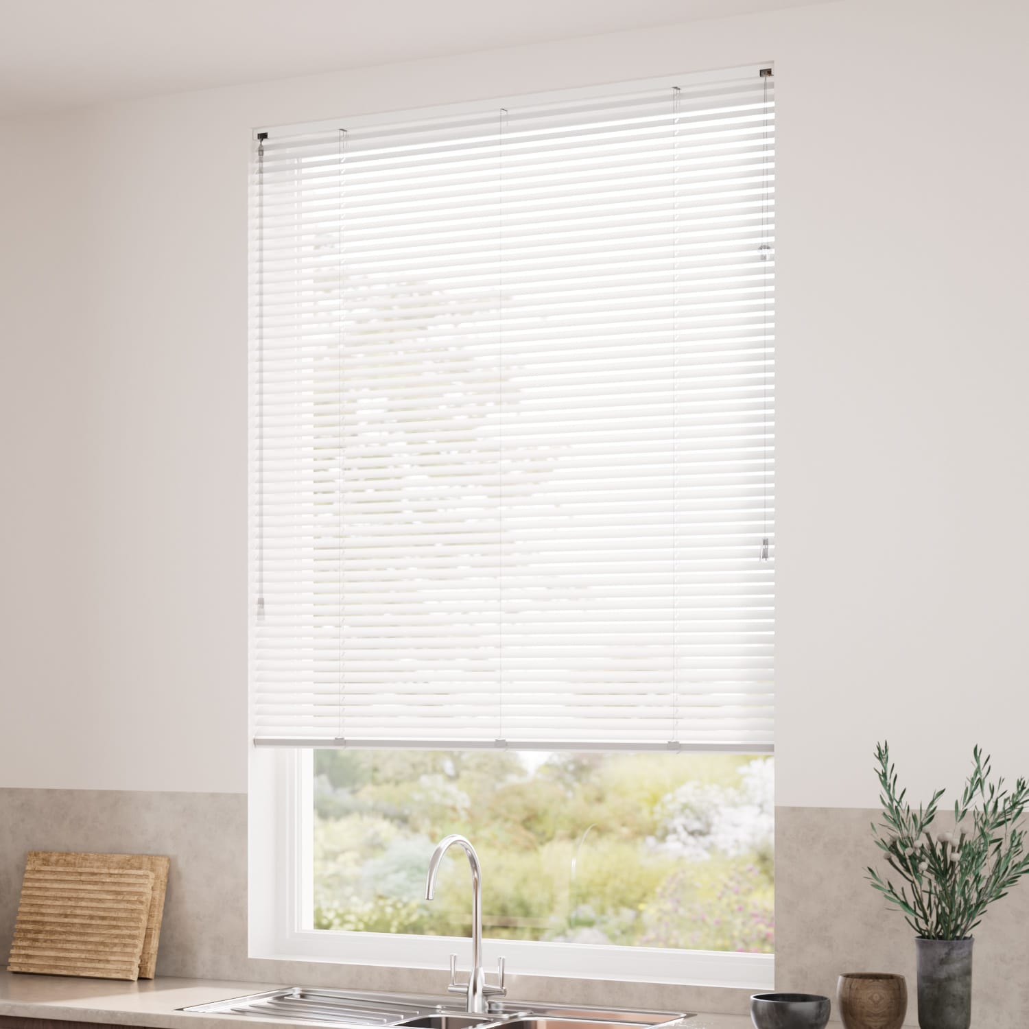 ColorizedZoom Atelier Snowflake Venetian Blind - 25mm Slat 2260