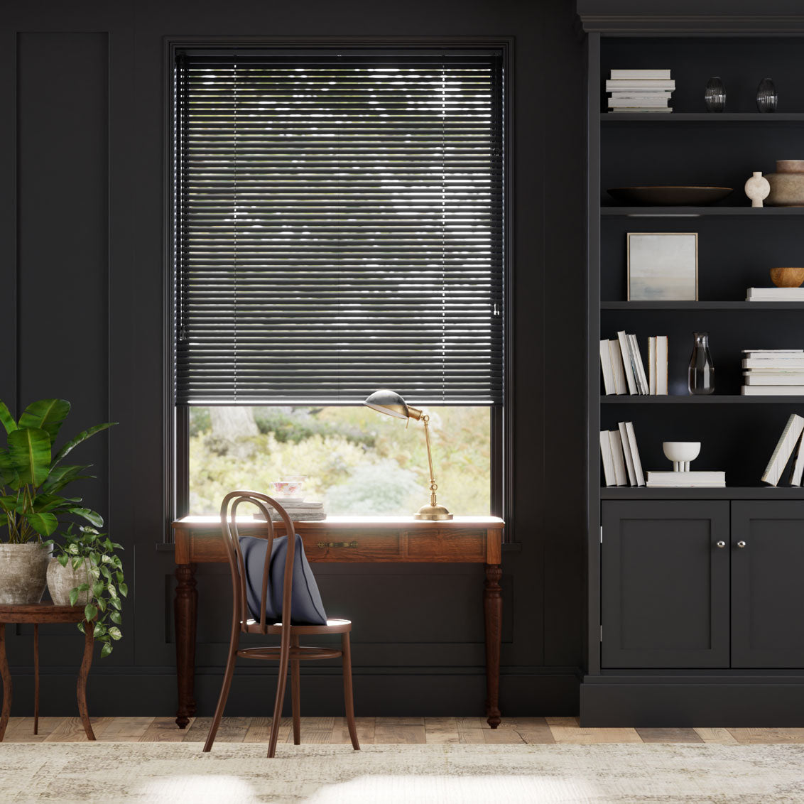 Colorized Atelier Black Magic Venetian Blind - 25mm Slat 2254