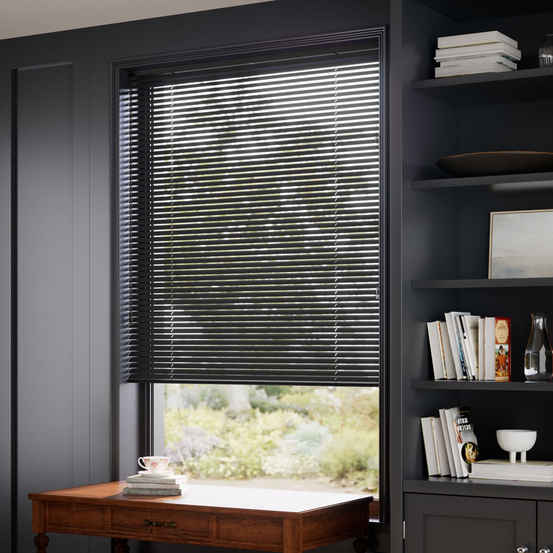 ColorizedZoom Atelier Black Magic Venetian Blind - 25mm Slat 2254