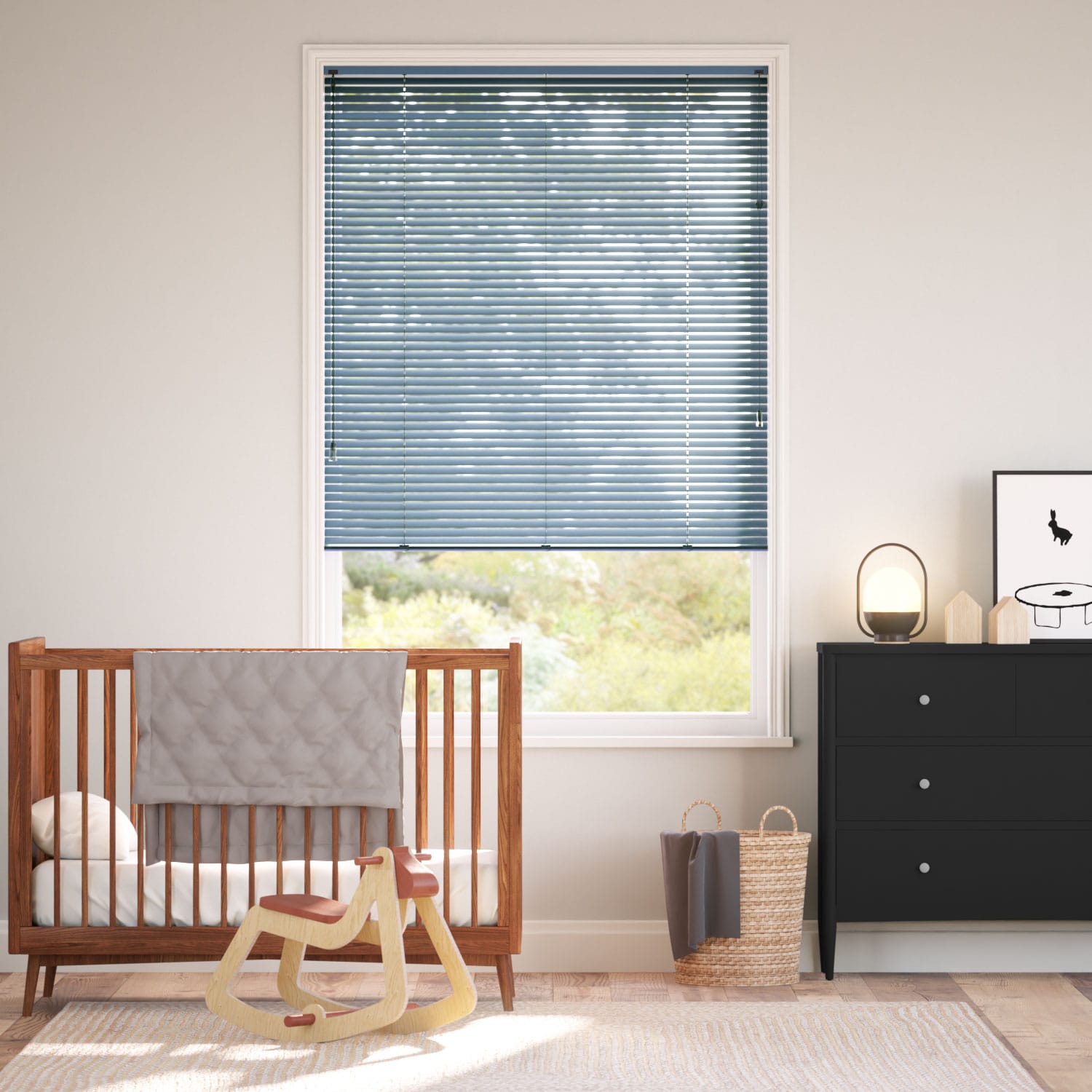 Colorized Essence Blue Bay Venetian Blind - 25mm Slat 2267