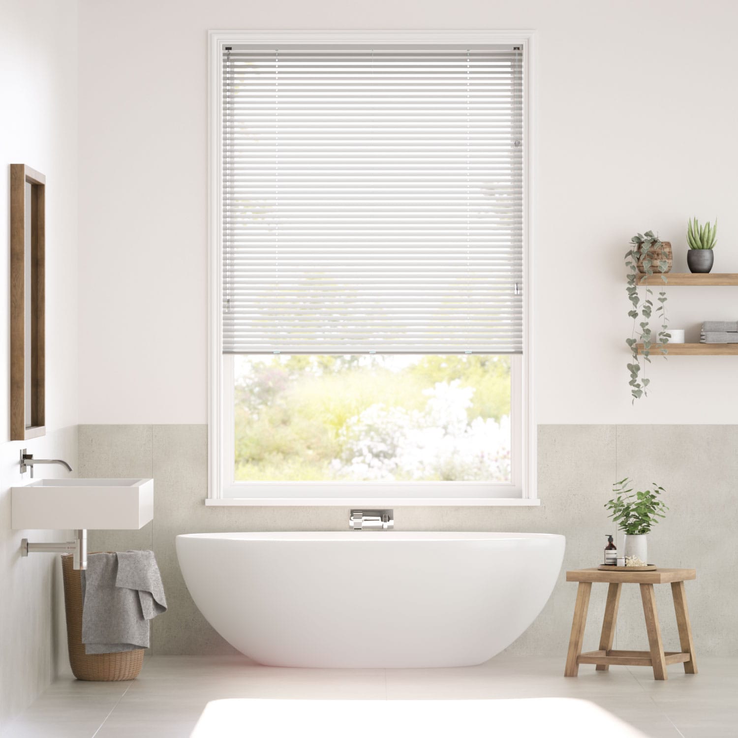 Colorized Essence Silver Grey Venetian Blind - 25mm Slat 2269
