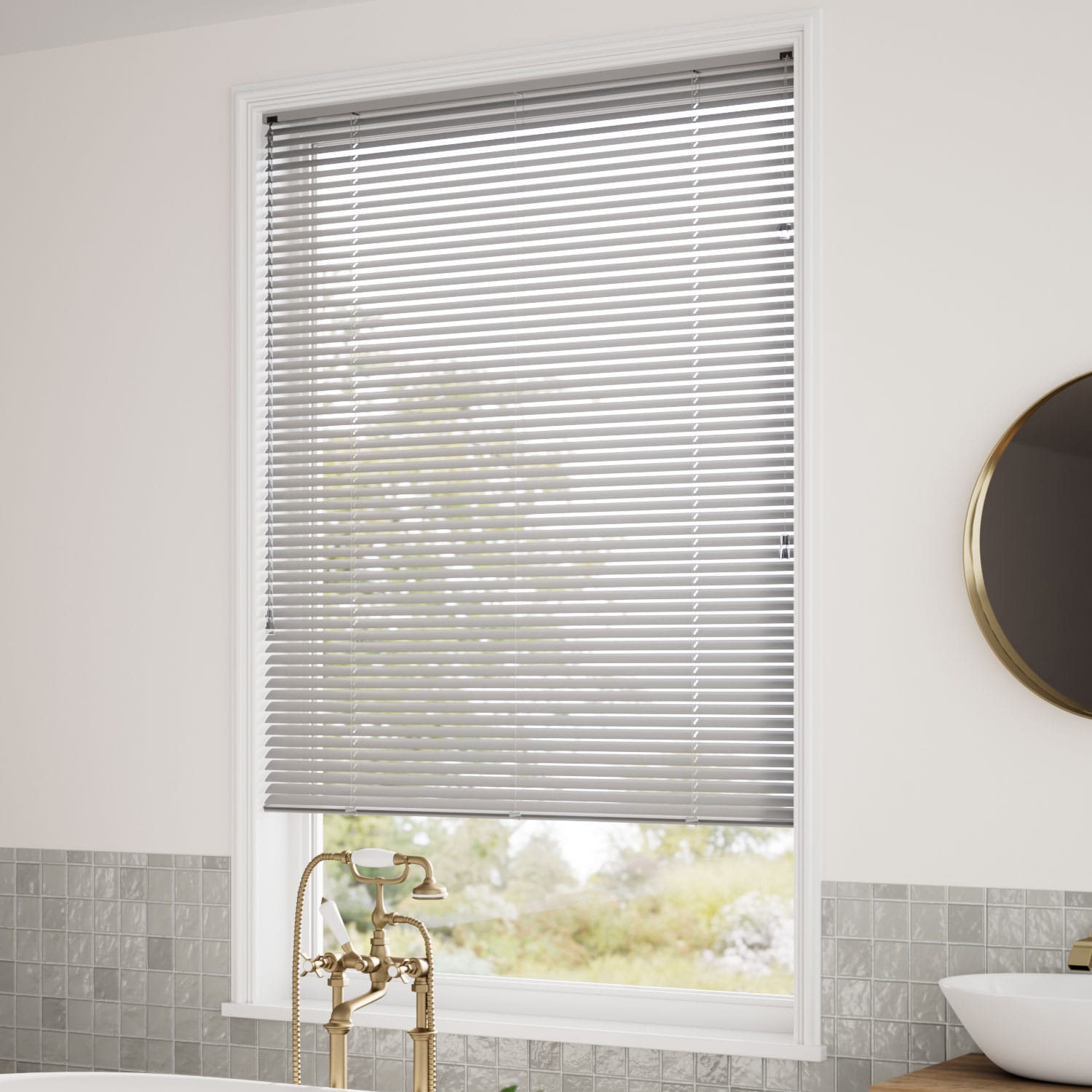 ColorizedZoom Essence Silver Venetian Blind - 25mm Slat 2272