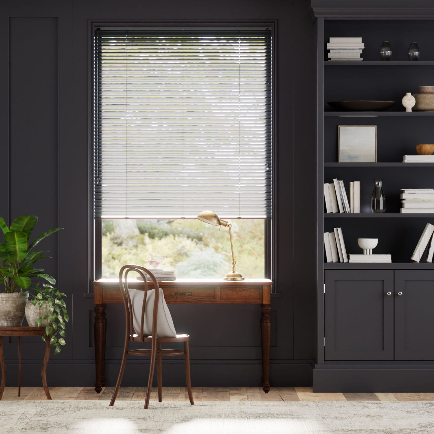 Colorized Form Brushed Cosmic Grey Venetian Blind 2289