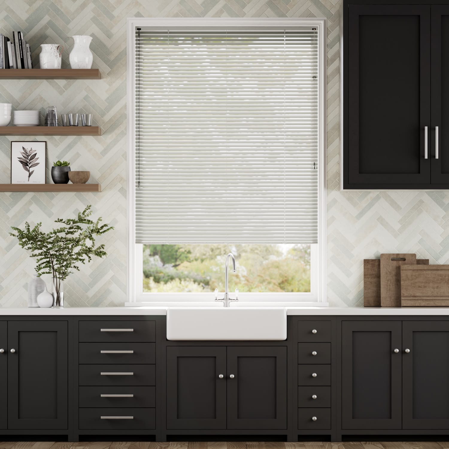 Colorized Motion Stone Venetian Blind - 25mm Slat 2295