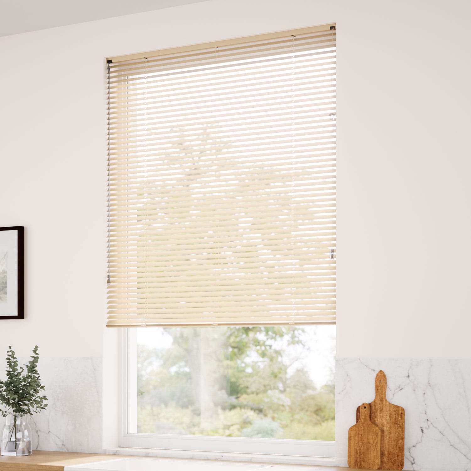 ColorizedZoom Studio Caramel Venetian Blind - 25mm Slat 