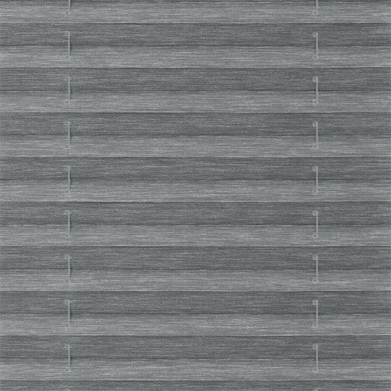 ColorizedPLA BiFold ClickFIT Supreme Pewter Pleated Blind