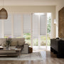 Colorized BiFold ClickFIT Supreme Silver Pleated Blind