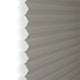 ColorizedPLA BiFold ClickFIT DuoLuxe Pewter  Pleated Blind 2047